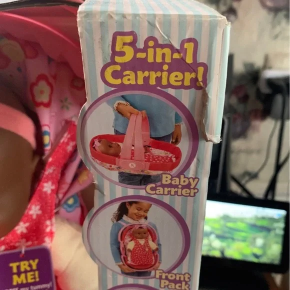 Baby Alive Go Bye Bye W/ In Carrier